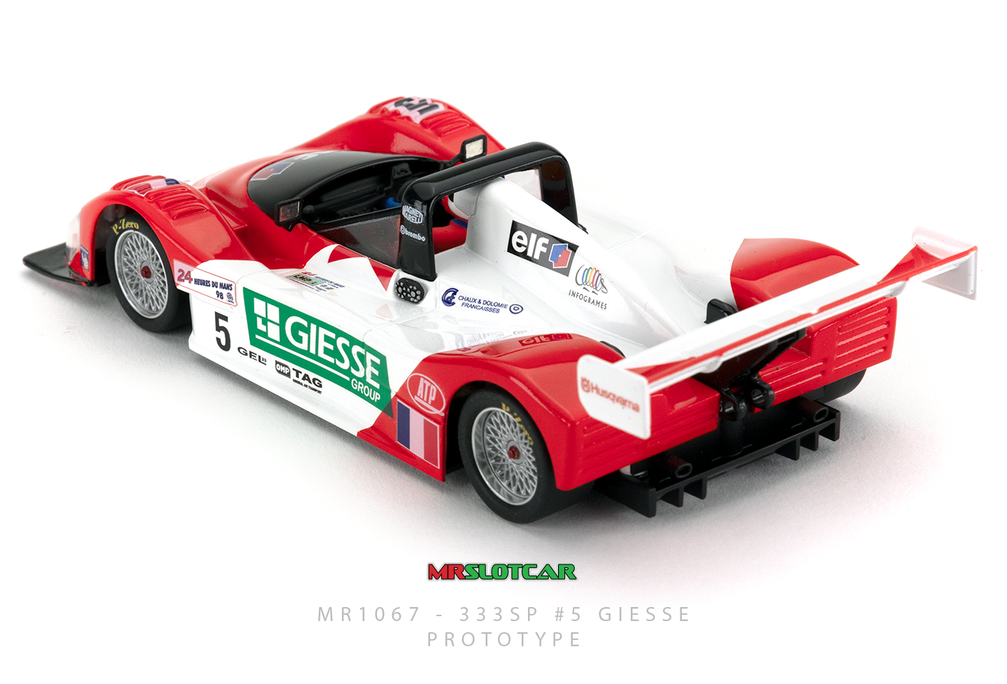 MR Slotcar MR1067 - PRE-ORDER NOW! - F 333SP #5 Giesse '98 Le Mans