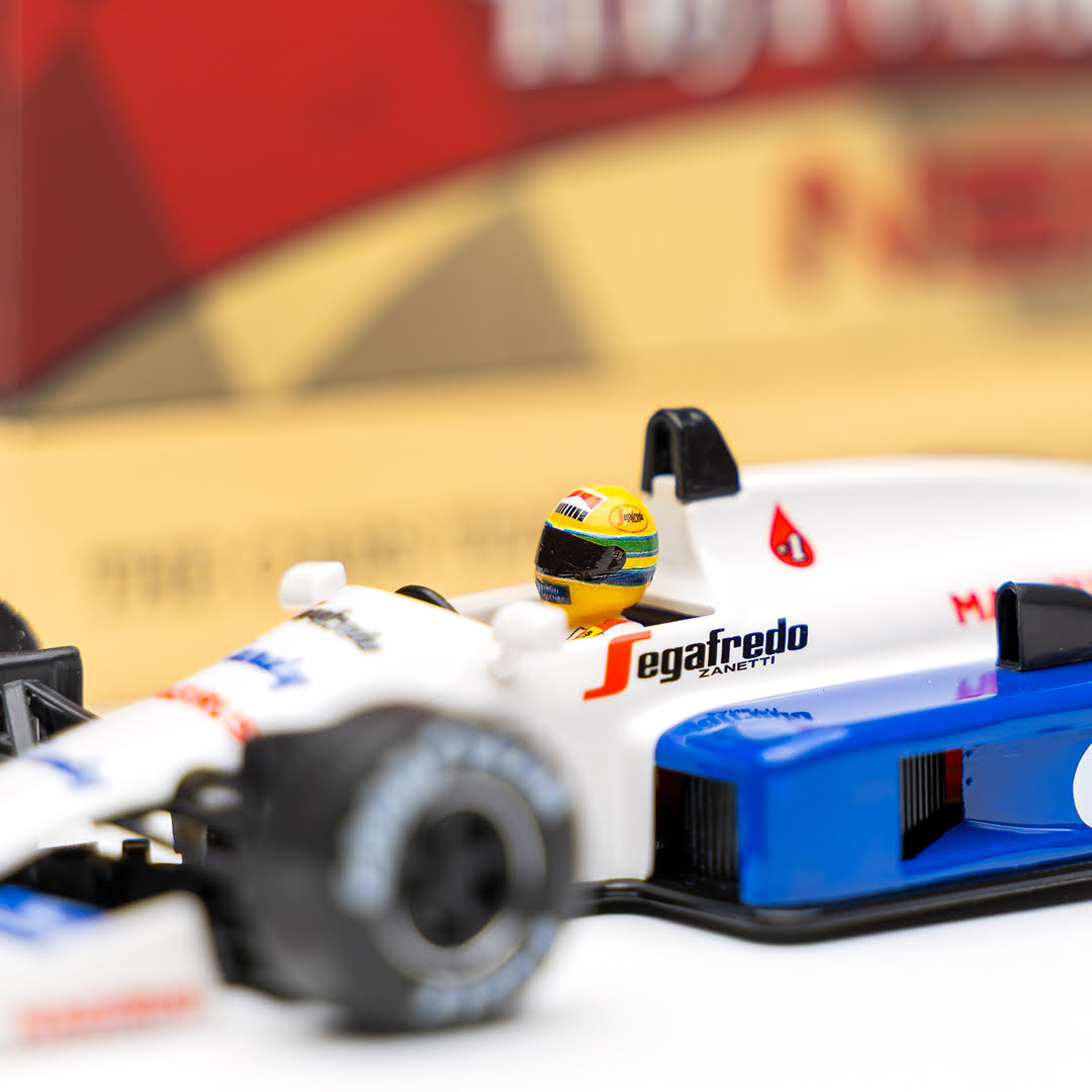 NSR HL09 - PRE-ORDER NOW! - Formula 86/89 - Toleman #19 - Ayrton Senna - Historic Line