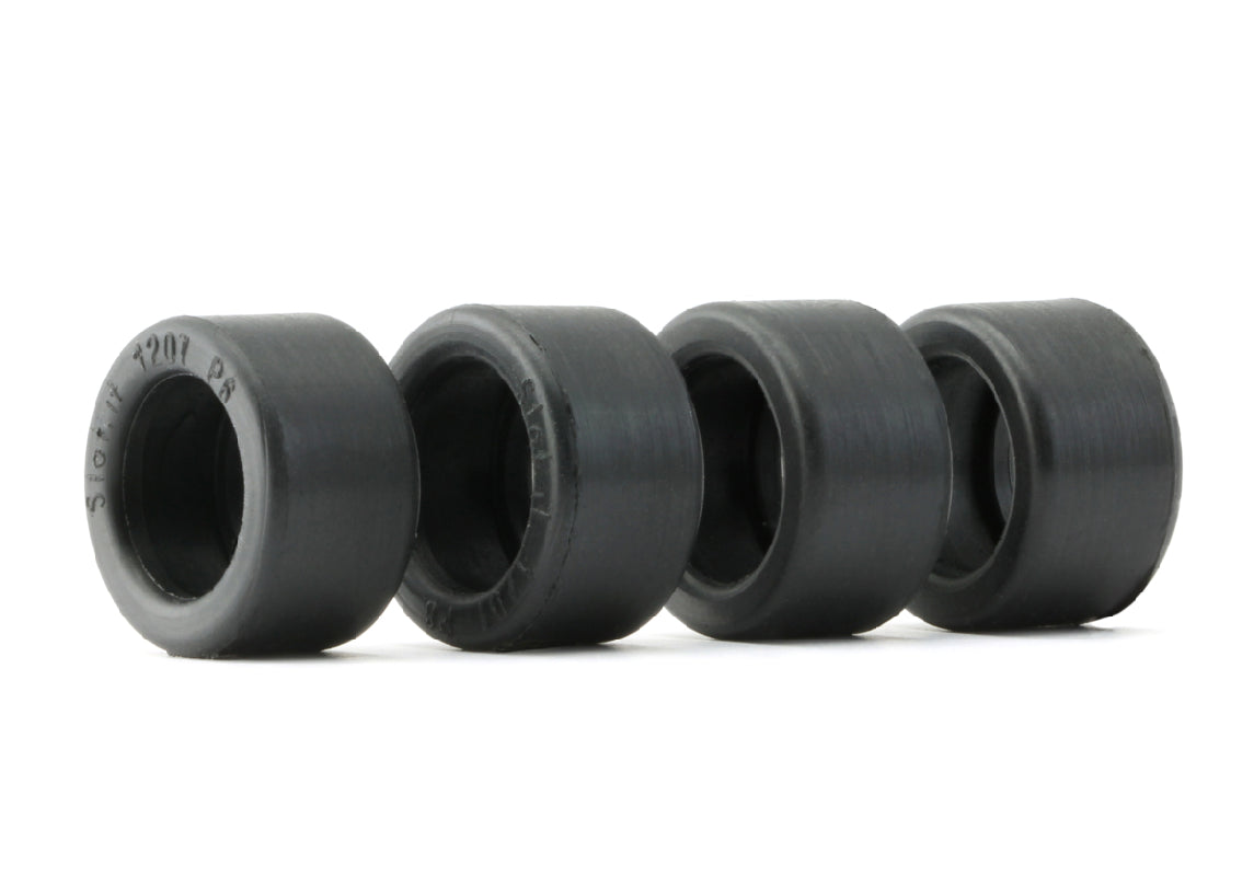 Slot.it PT1207P6B - P6B Compound Slick Tires - 18 x 10mm - pack of 4