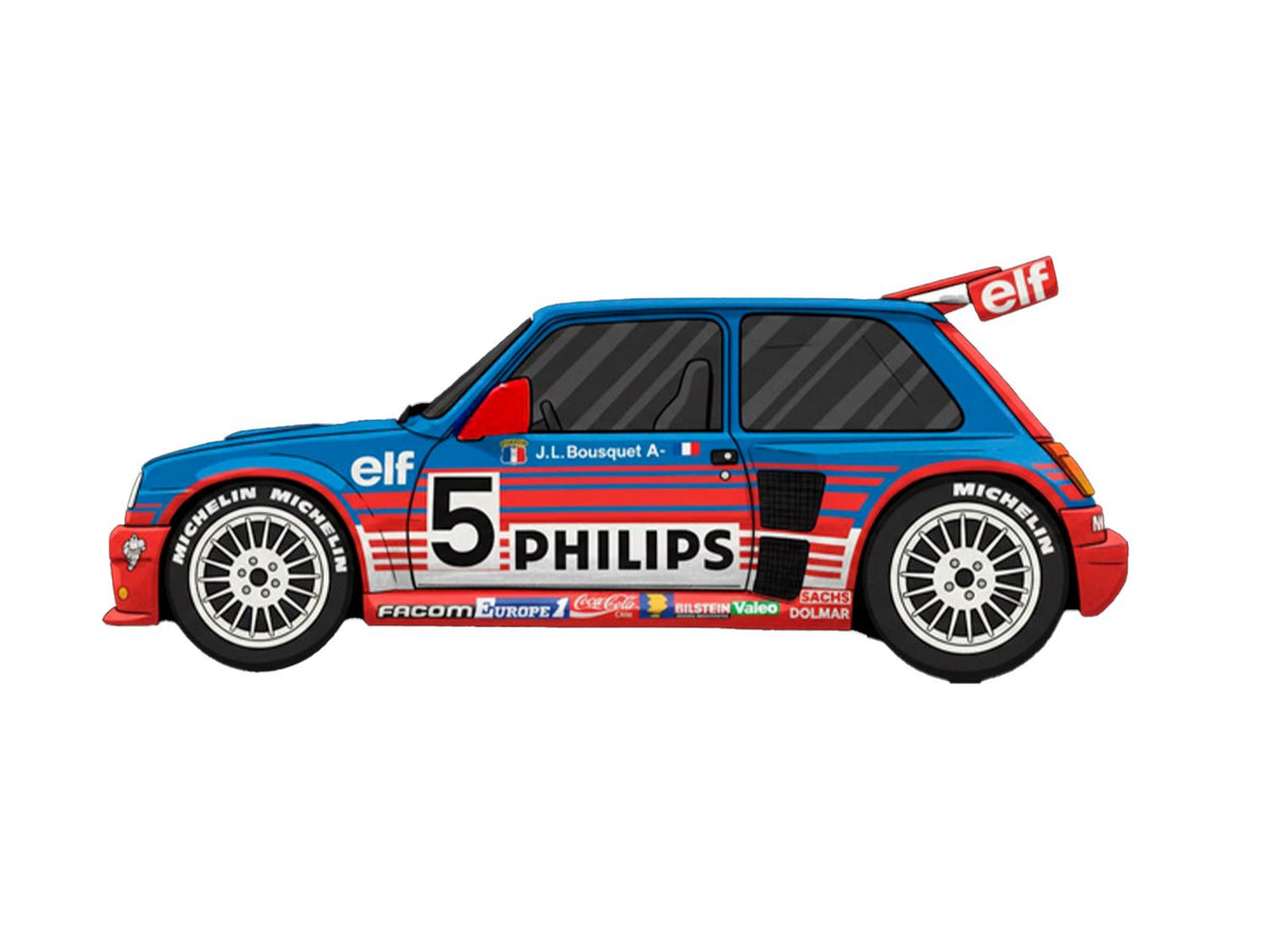 Fly RF005 - PRE-ORDER NOW! - Renault 5 Turbo Superproduction - Bousquet #5 - '87 French Championship