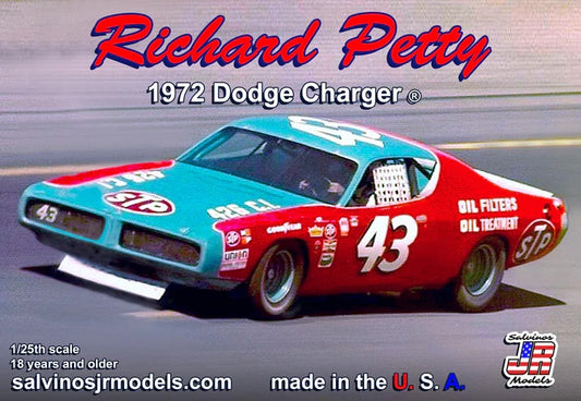 Salvinos JR Models RPDC1972T - Richard Petty - 1972 Dodge Charger