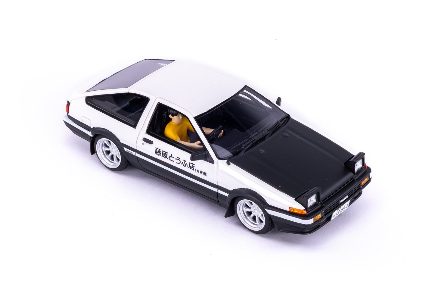 Avant Slot JDM03A - Toyota Trueno A86 - White & Black