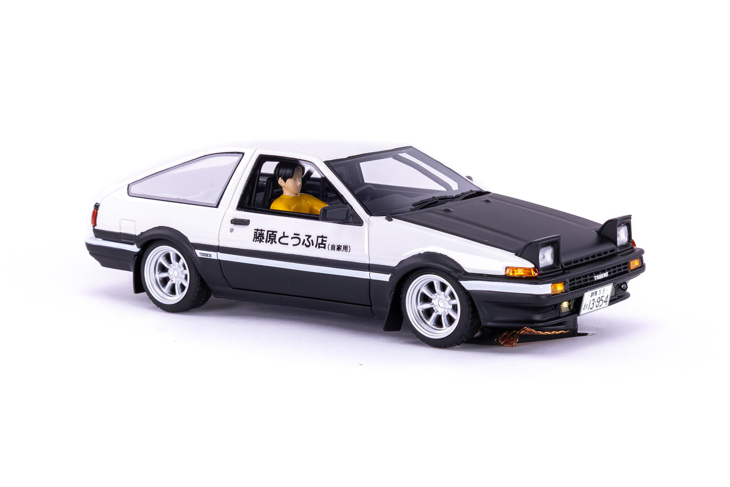 Avant Slot JDM03A - Toyota Trueno A86 - White & Black