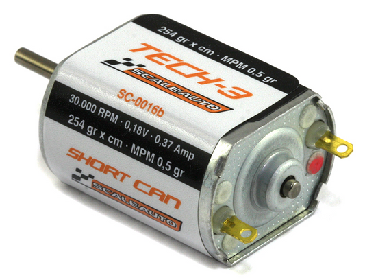 Scaleauto SC-0016B - High-Performance 'Tech-3' Motor, 30k rpm (higher torque)