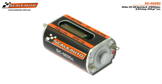 Scaleauto SC-0025C - Long-Can 'Sprinter-2' Motor, 21.5k rpm (higher torque)