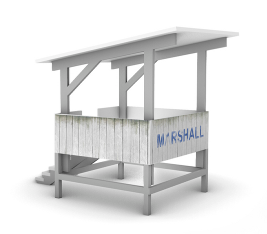 Scaleauto SC-10219 - Track Marshall Covered Post
