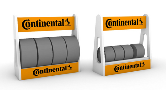 Scaleauto SC-10248H - Tire Rack - Continental - pack of 2