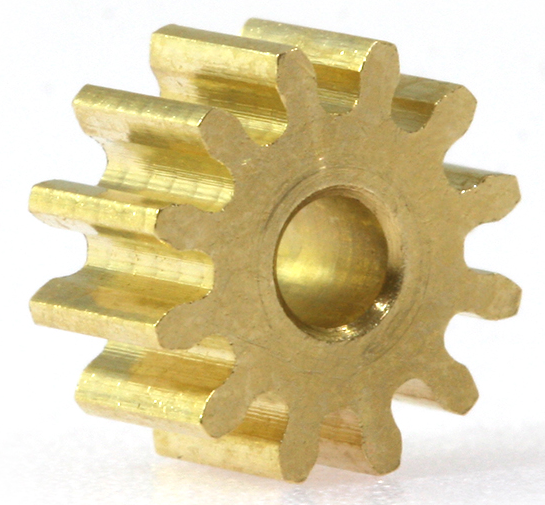 Scaleauto SC-1095A67 - Brass Pinion - 12T x 6.75mm - pack of 2