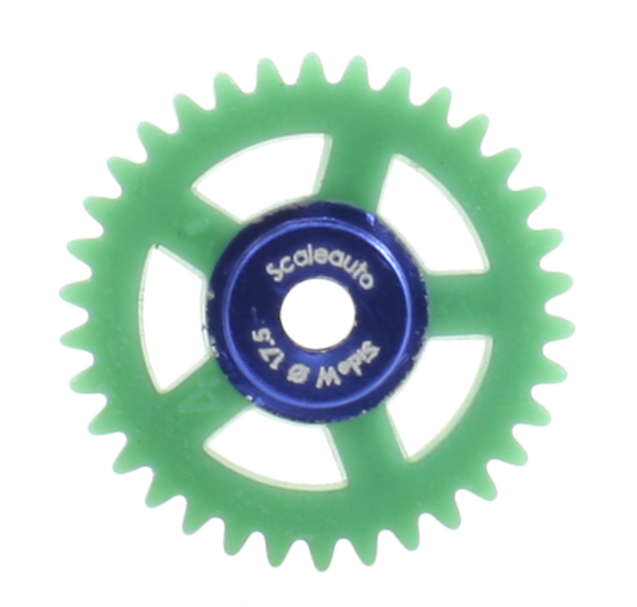 Scaleauto SC-1155R - 35T Nylon Spur Gear - 17.5mm diameter - for 3/32" axles