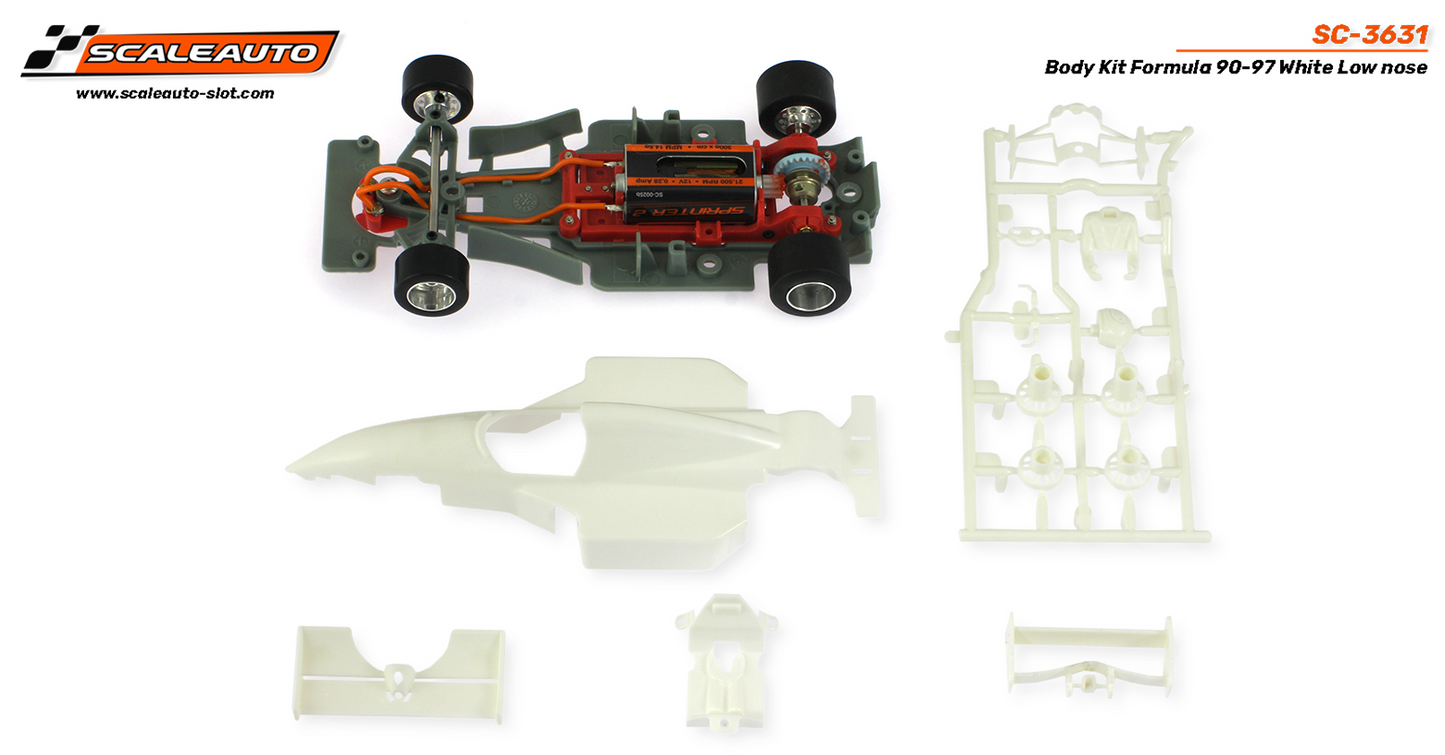 Scaleauto SC-3631 - Body Kit - Formula 90/97 - Low Nose