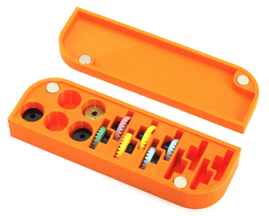 Scaleauto SC-5088D - Gear Storage Box - for 1/32 Inline Crown Gears