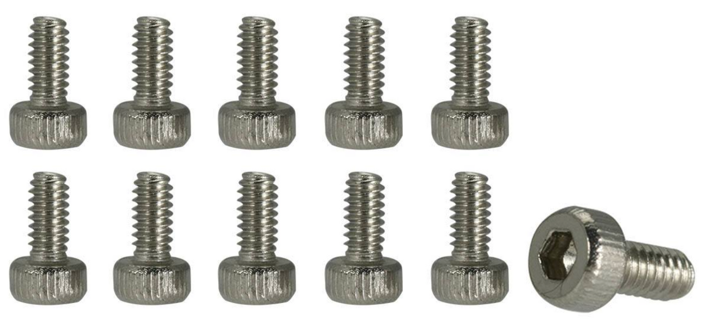 Scaleauto SC-5124 - Steel Allen Screw - M2 x 4mm - pack of 10