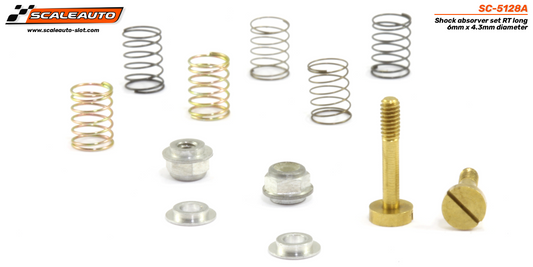 Scaleauto SC-5128A - RT Suspension Kit - Long - 12 pieces