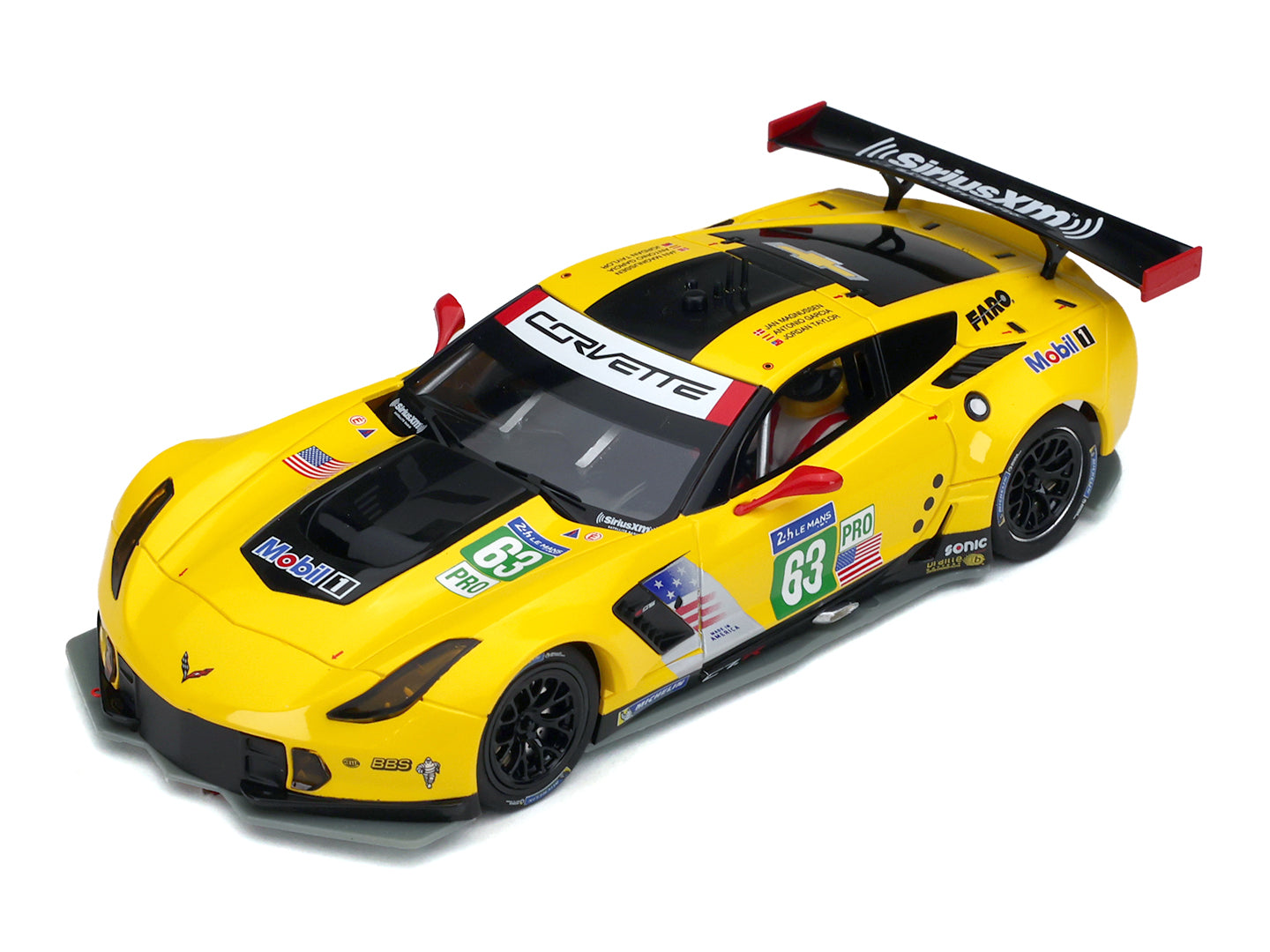 Scaleauto SC-6225R - PRE-ORDER NOW! - Corvette C7R #63 - '17 Le Mans 24h 3rd - R Series