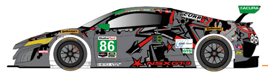 Scaleauto SC-6347 - PRE-ORDER NOW!!! - Honda NSX GT3 #86 - '17 Daytona 24h - Home Series