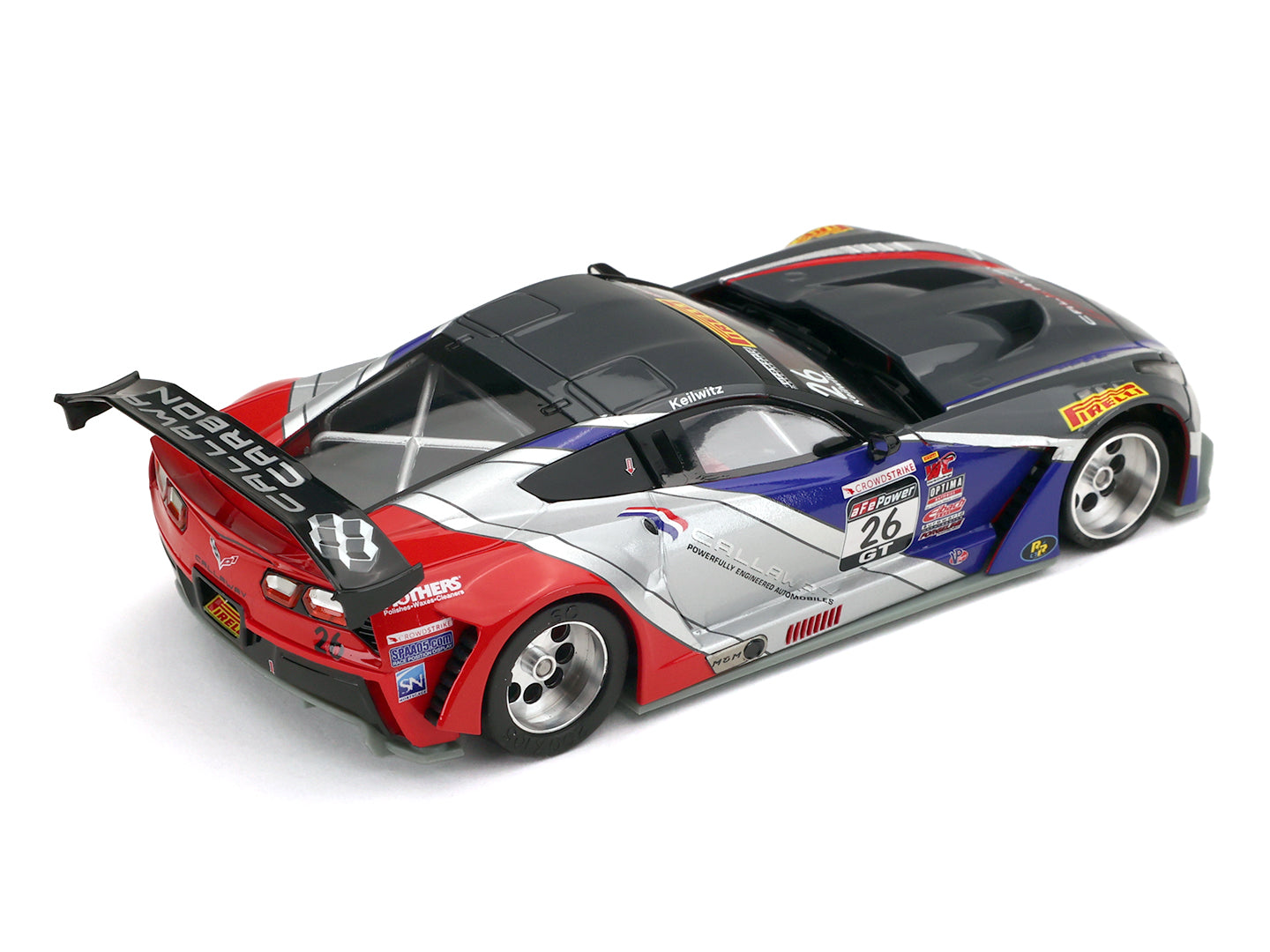 Scaleauto SC-6350RS - Corvette Callaway GT3 #26 - '18 PWC - RS Series