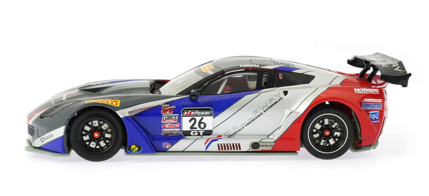 Scaleauto SC-6350RS - PRE-ORDER NOW! - Corvette Callaway GT3 #26 - '18 PWC - RS Series