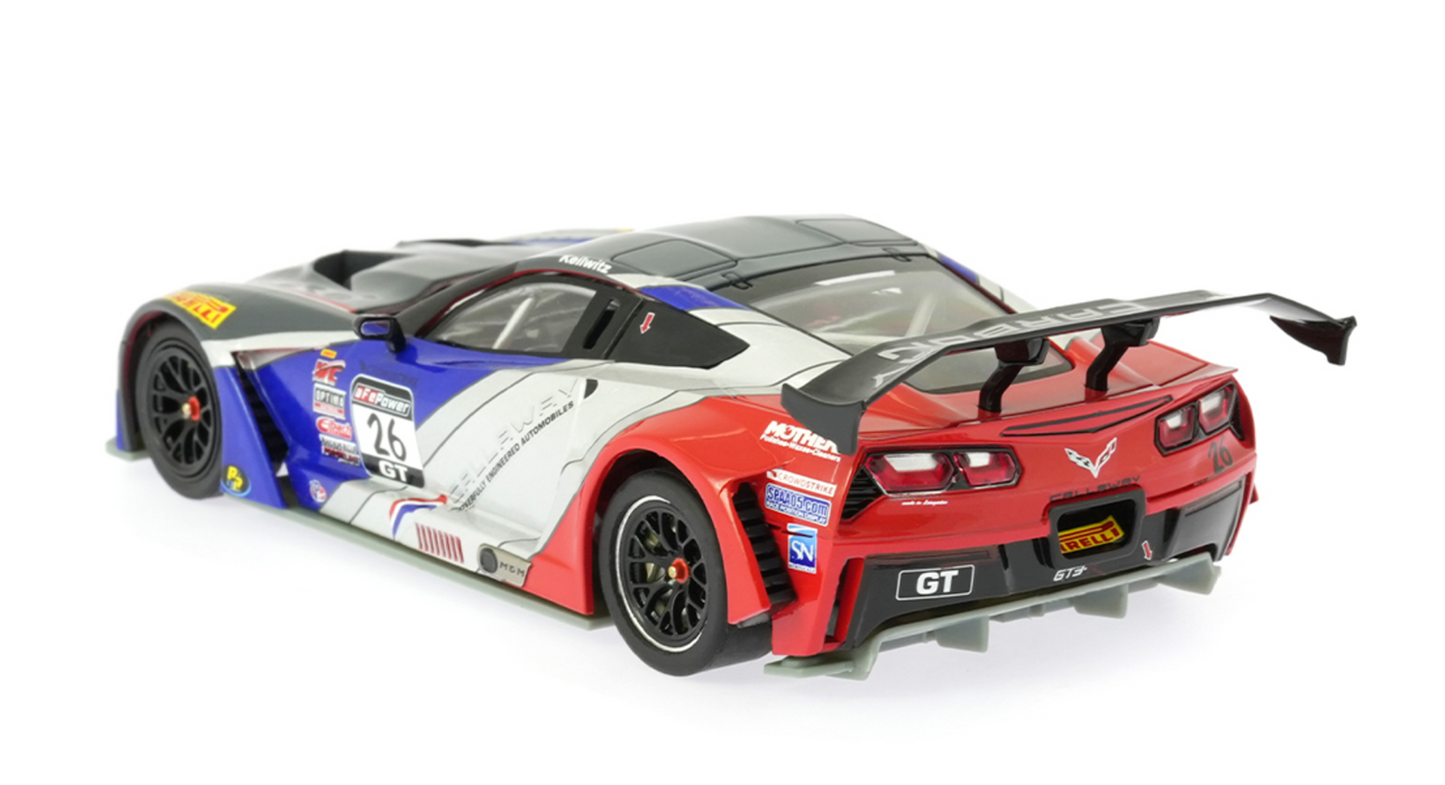 Scaleauto SC-6350RS - PRE-ORDER NOW! - Corvette Callaway GT3 #26 - '18 PWC - RS Series