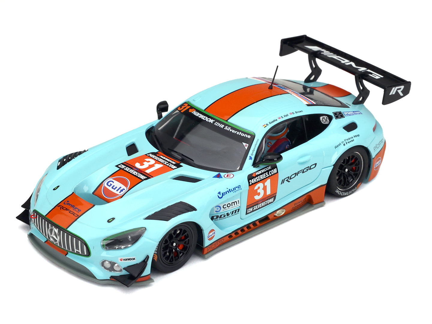 Scaleauto SC-6355R - Mercedes AMG GT3 - Gulf #31 - 12h Silverstone - R Series