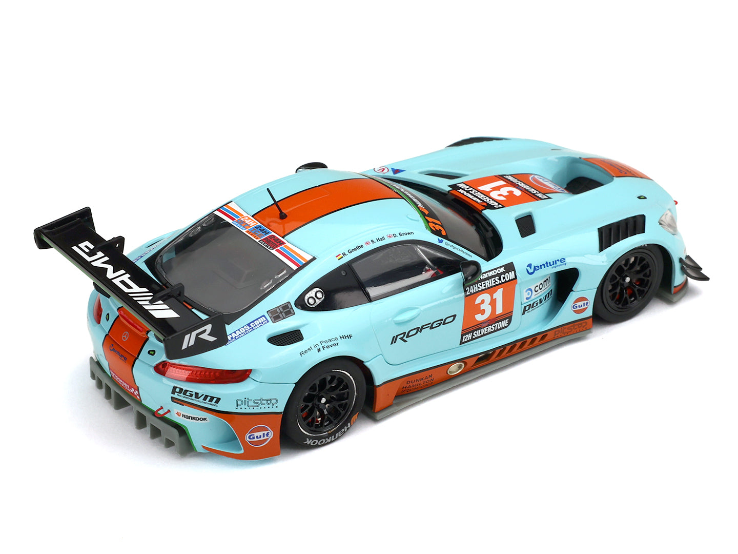 Scaleauto SC-6355R - Mercedes AMG GT3 - Gulf #31 - 12h Silverstone - R Series