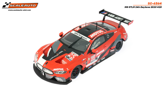 Scaleauto SC-6364 - PRE-ORDER NOW!!! - BMW M8 - Motul #25 - '20 Daytona - Home Series