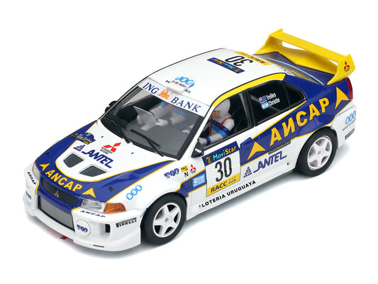 Scaleauto SC-6367R - Mitsubishi Lancer EVO V  - Ancap #30 - '98 Rally Catalunya Winner  - R4WD Series