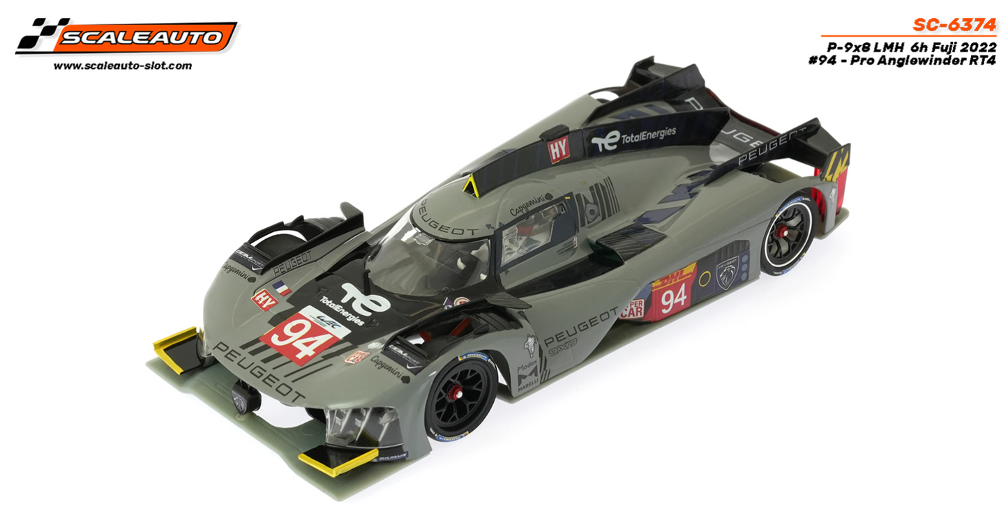 Scaleauto SC-6374 - Peugeot 9x8 LMH Hypercar #94 - '22 6h of Fuji Scaleauto SC-6374 - Peugeot 9x8 LMH Hypercar #94 - '22 6h of Fuji
