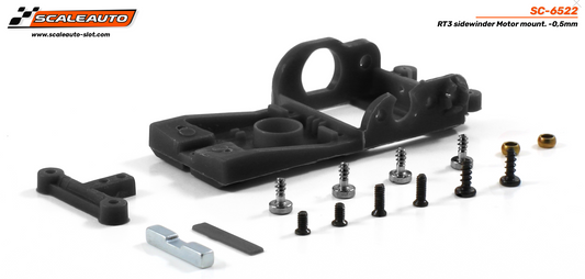Scaleauto SC-6522 - Sidewinder 0.5mm offset RT3 Motorpod