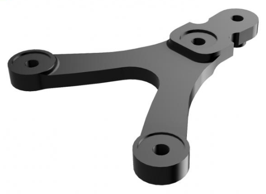 Scaleauto SC-6539A - Motor Support Extension - Short - for RT4 Anglewinders