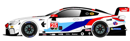 Scaleauto SC-7108RC3 - PRE-ORDER NOW! - BMW M8 GTLM - Puma #25 - '18 Daytona 24H Winner -  White kit