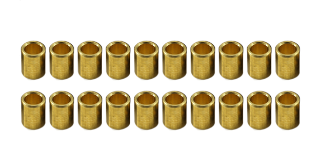 Scaleauto SC-8111A - Brass Axle Spacers - 5mm - for 3mm axles