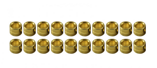 Scaleauto SC-8111B - Brass Axle Spacers - 3mm - for 3mm axles
