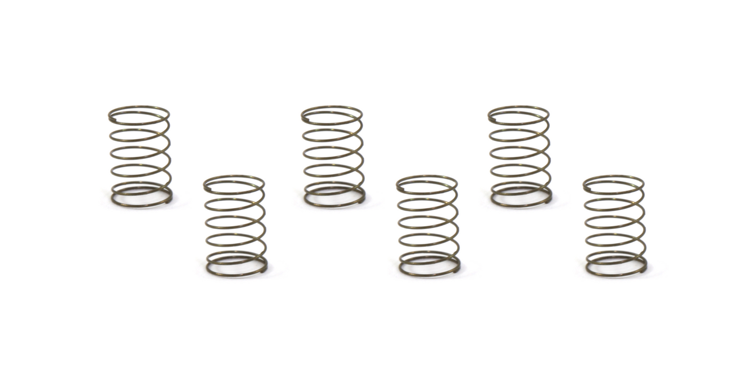 Scaleauto SC-8165A - Spring Set - 6mm - Soft