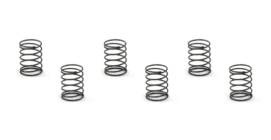 Scaleauto SC-8165B - Spring Set - 6mm - Medium