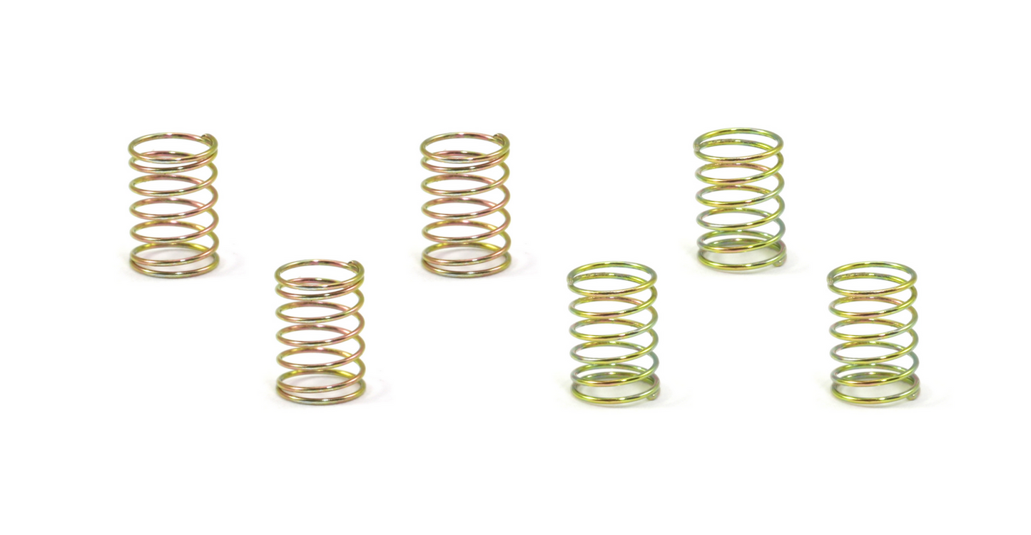 Scaleauto SC-8165C - Spring Set - 6mm - Hard
