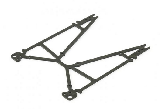Scaleauto SC-8252B - Sport XL Central H Plate in Carbon - for LM1