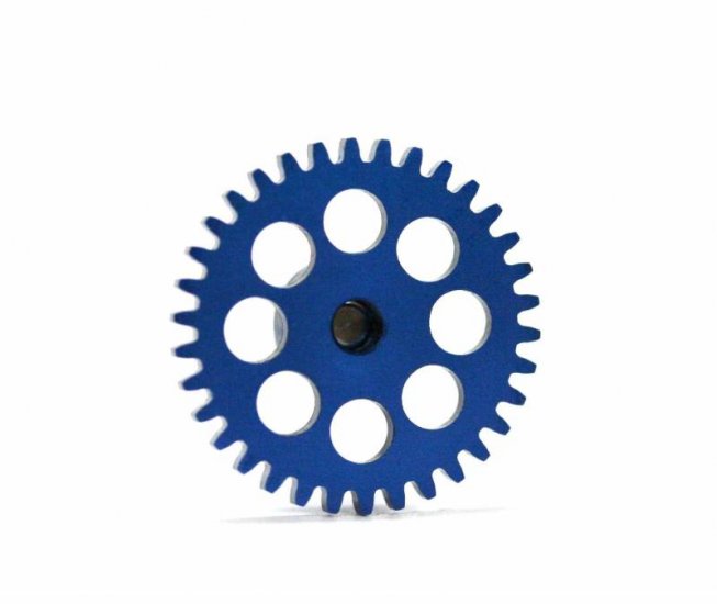 SP074734 Spur Gear 34 teeth x 17,5 Ø SIDEWINDER BLUE
