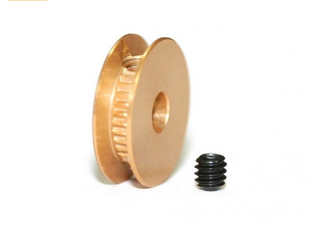 Sloting Plus SP079930 - Universal 4WD Pulley - for 1.0-1.5mm belts - for 3/32" axles - pack of 2
