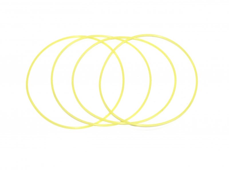 Sloting Plus SP079950 - Transmission belt YELLOW 50 mm for 1/32 - bag of 4 units