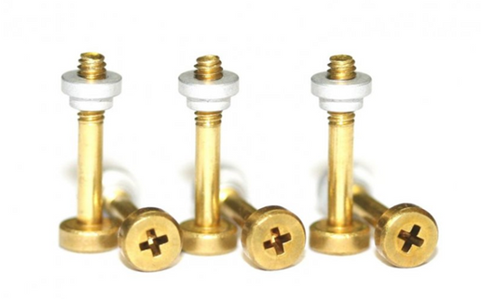 Sloting Plus SP114003 - Brass Screws for Spring Suspension Kit - M2 x 13mm - pack of 6