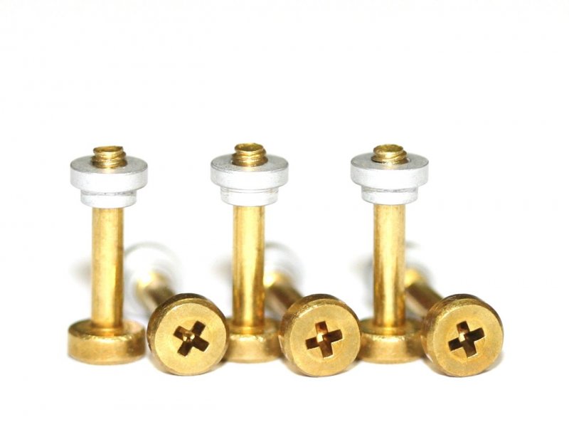 SP114004 Kit screws suspension STANDARD BRASS -S-