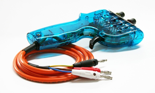 SP138001 Flexible electric cable for controllers 1,5 m + 3 banana plug