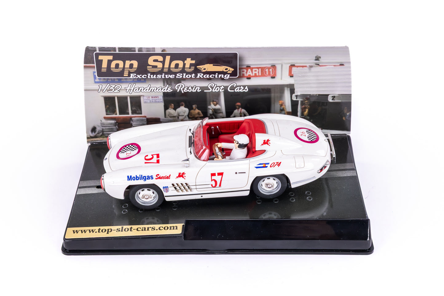 Top Slot TOP-7119 - Mercedes 300SLS SCCA 1956 #57 - Paul O’Shea