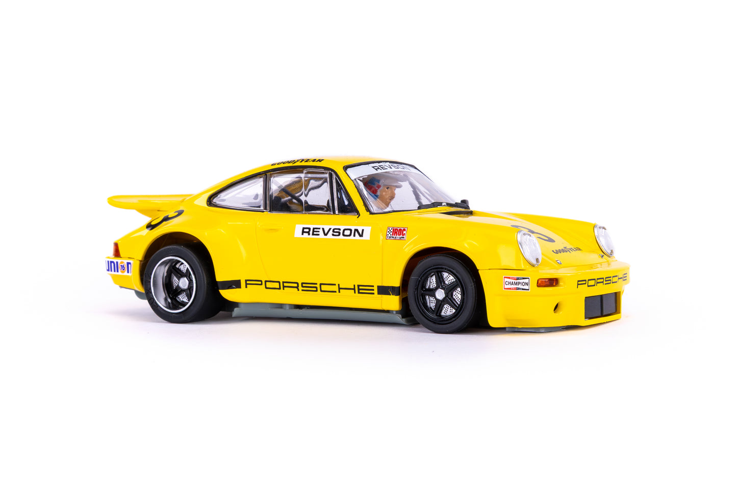 Scaleauto Home Series SC-6392 - PRE-ORDER NOW! - Porsche 911 RS - Revson #3 - '73 IROC Riverside 3rd