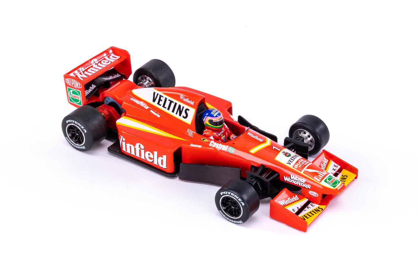 Scaleauto SC-6447 - PRE-ORDER NOW! - Williams FW20 - Winfield #1 - J Villeneuve - '98 FIA