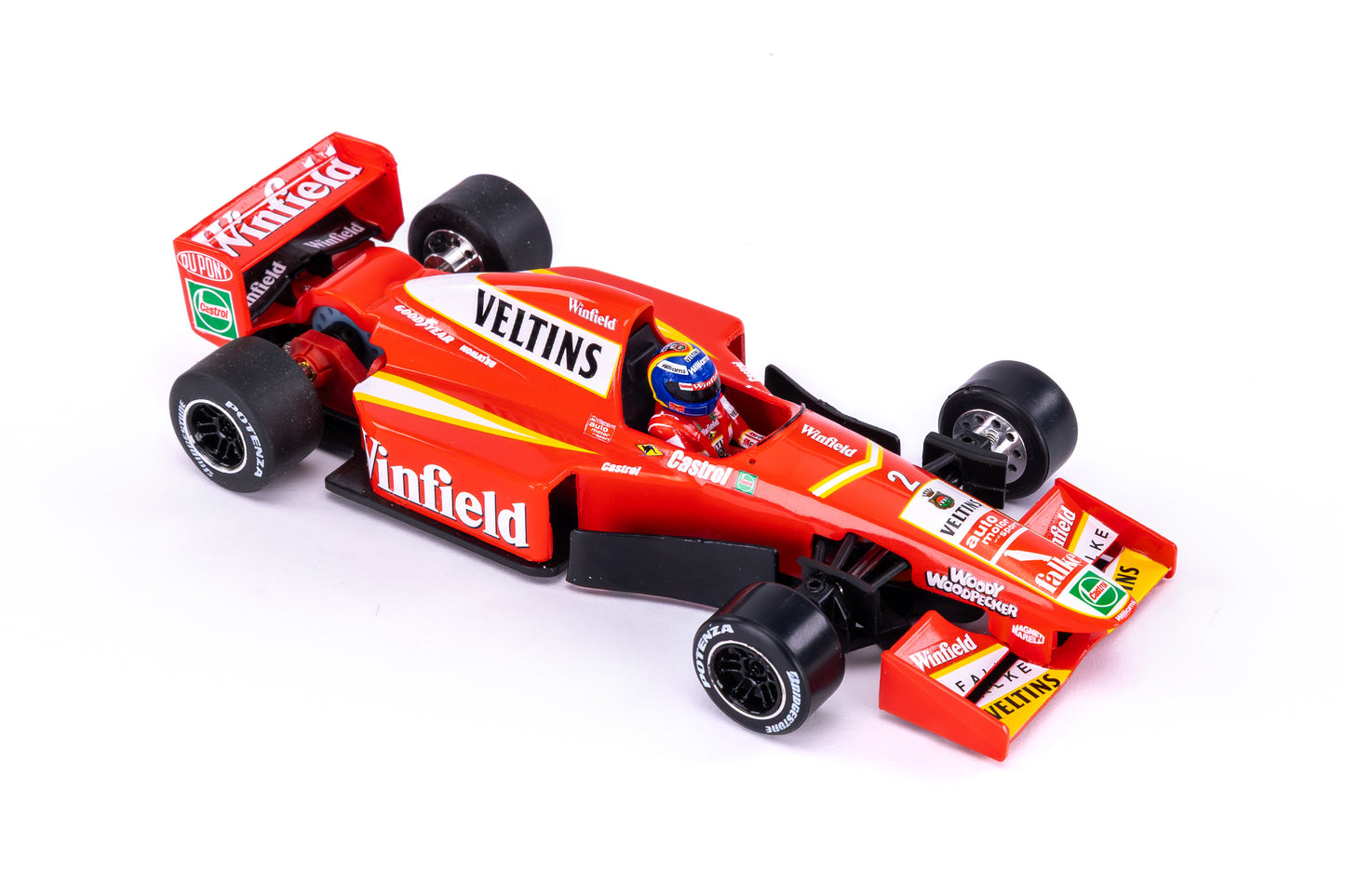 Scaleauto SC-6448 - PRE-ORDER NOW! - Williams FW20 - Winfield #2 - H Frentzen - '98 FIA