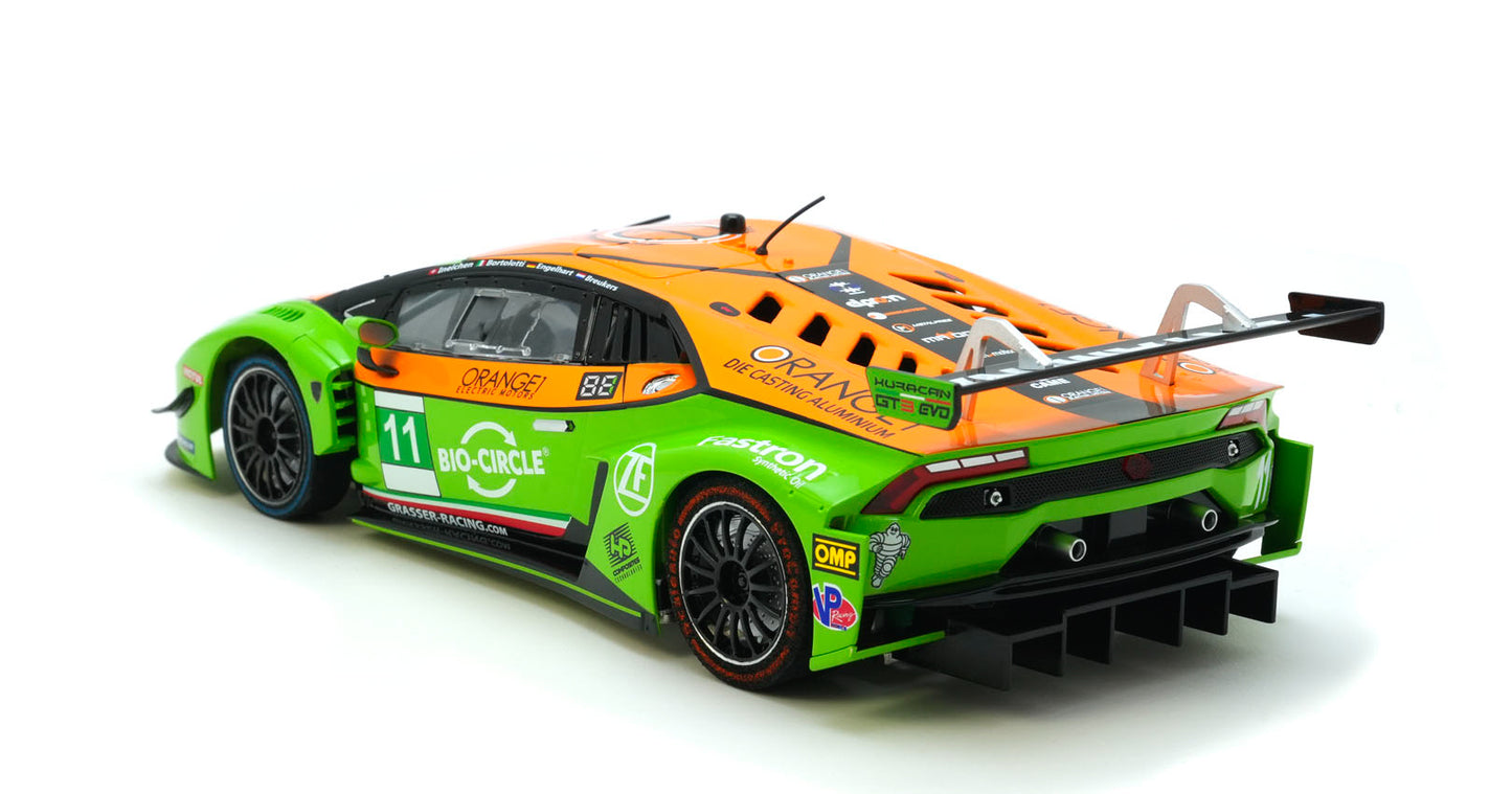 Scaleauto RC3 Series SC-7077 - ¡RESERVA YA! - Lamborghini EVO n.° 11 - Ganador de las 24 Horas de Daytona de 2019 - Escala 1/24