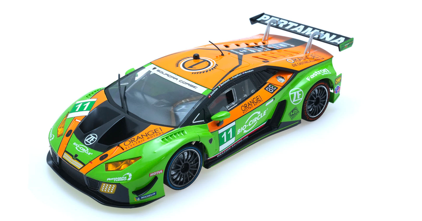Scaleauto RC3 Series SC-7077 - ¡RESERVA YA! - Lamborghini EVO n.° 11 - Ganador de las 24 Horas de Daytona de 2019 - Escala 1/24