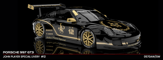 NSR 0570SW - PRE-ORDER NOW! - Porsche 997 GT3 - John Player Special #12