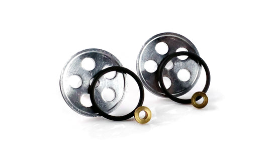 Slick 7 S7-126 - Ultra-Thin Aluminum Fronts with Micro O-Ring - Drilled - pair